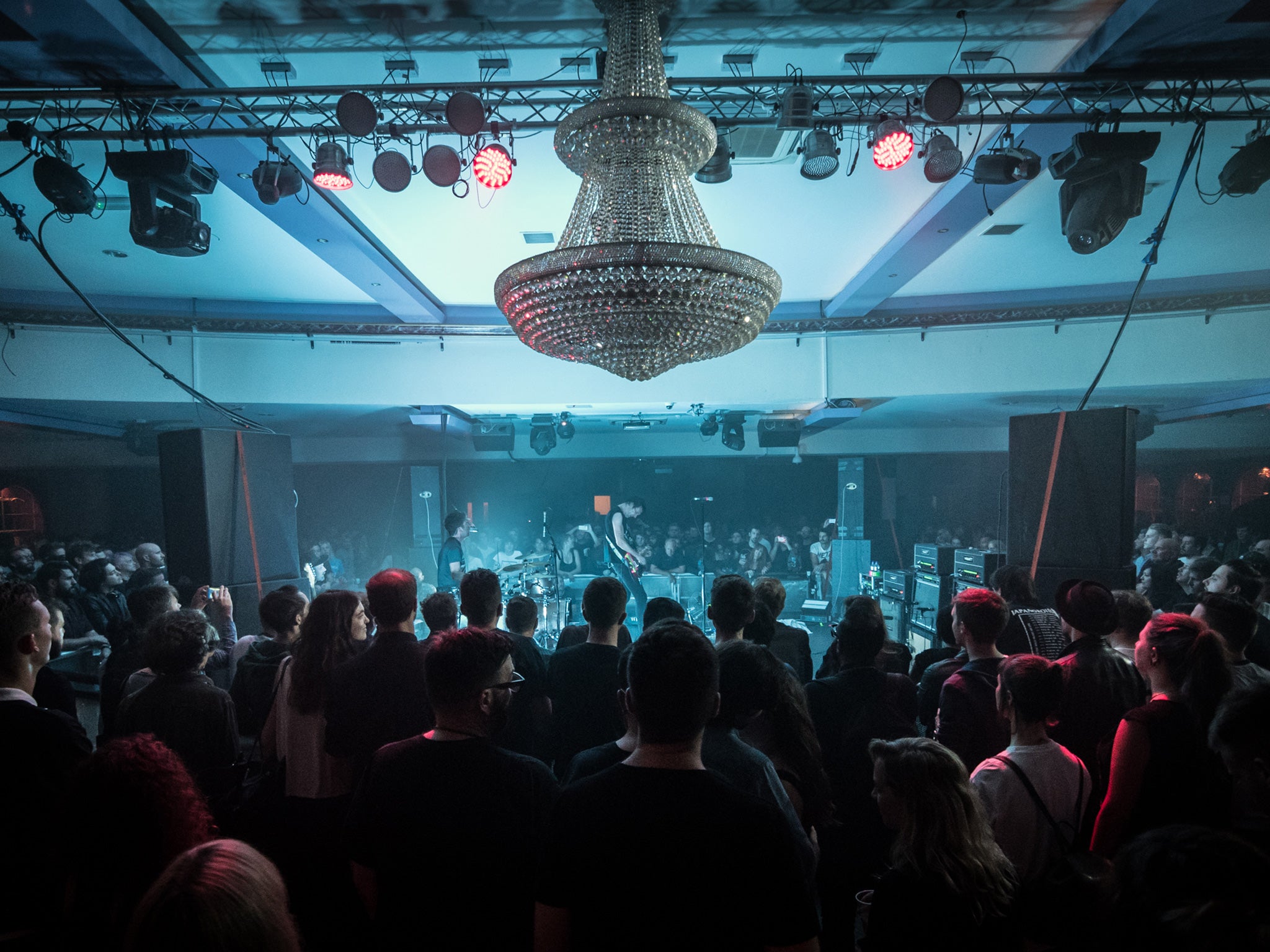 The 360-degree stage at Epic Dalston