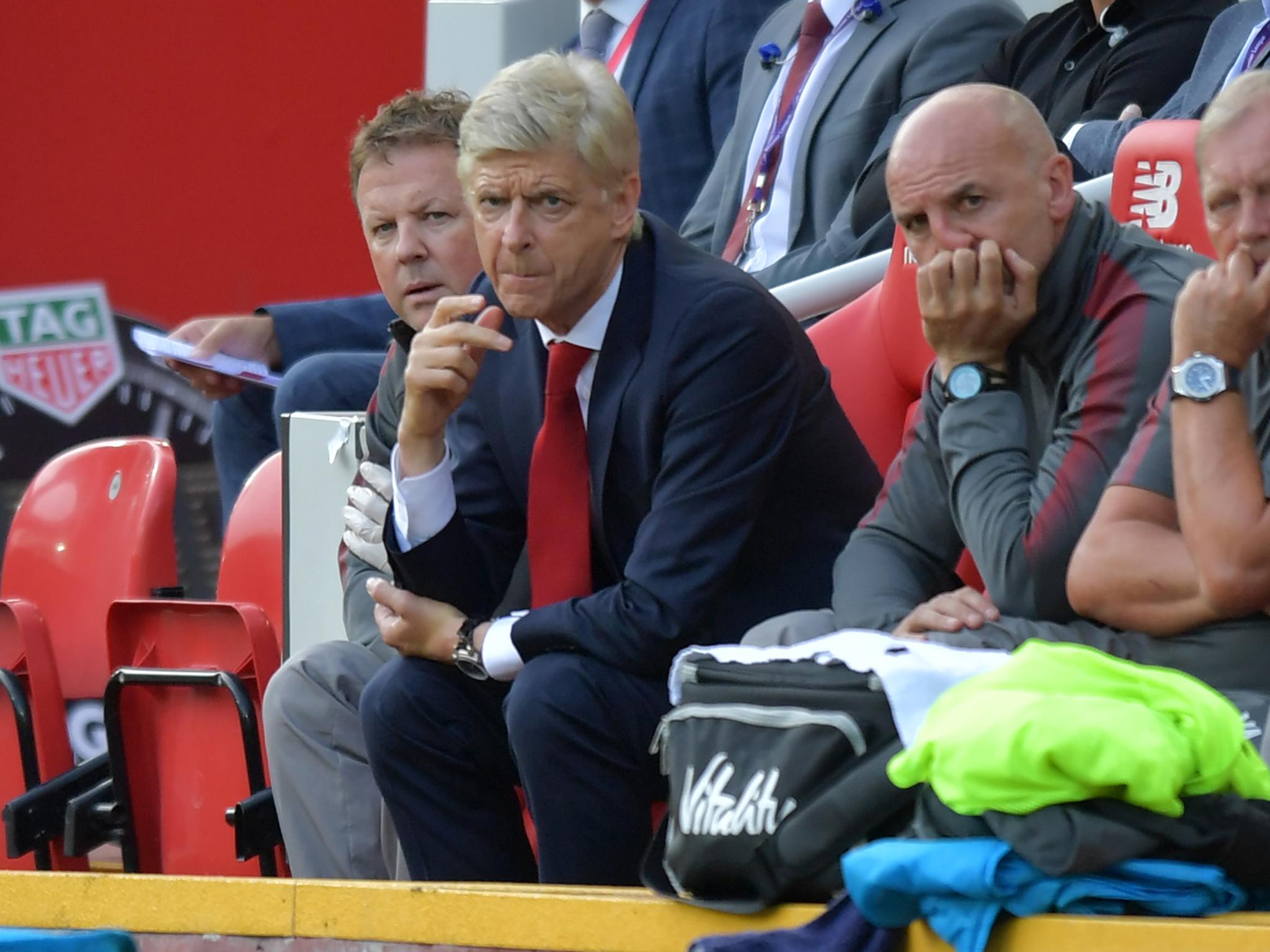 Arsene Wenger stressed to fans that his phone is 'red-hot' on transfer deadline day