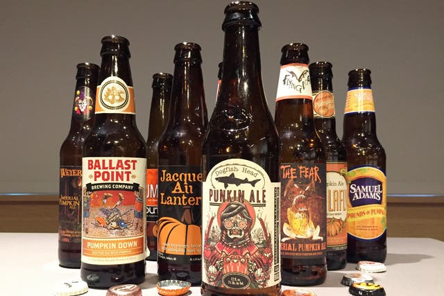 It's still August, but you can already find these bottles and many more pumpkin ales at beer stores