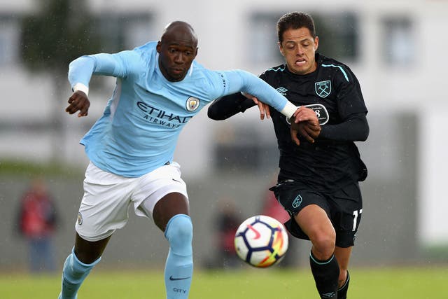 Eliaquim Mangala is up for sale at Manchester City after spending last season on loan at Valencia
