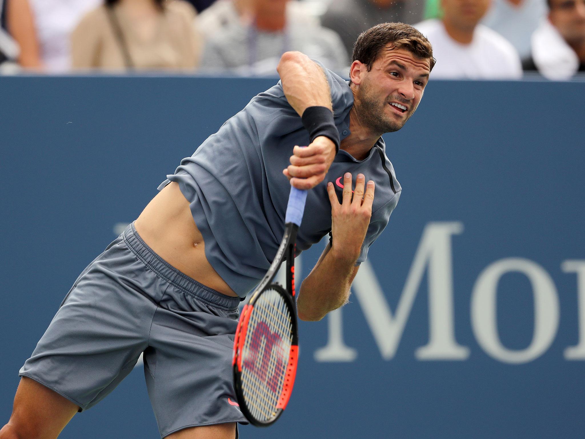 Dimitrov is out in one of the bigger surprises of the tournament so far