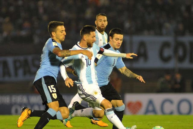 Lionel Messi was often forced to drop deep and act as Argentina's playmaker, limiting his effectiveness up front