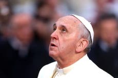 Pope Francis rebukes 'perverse' climate change deniers