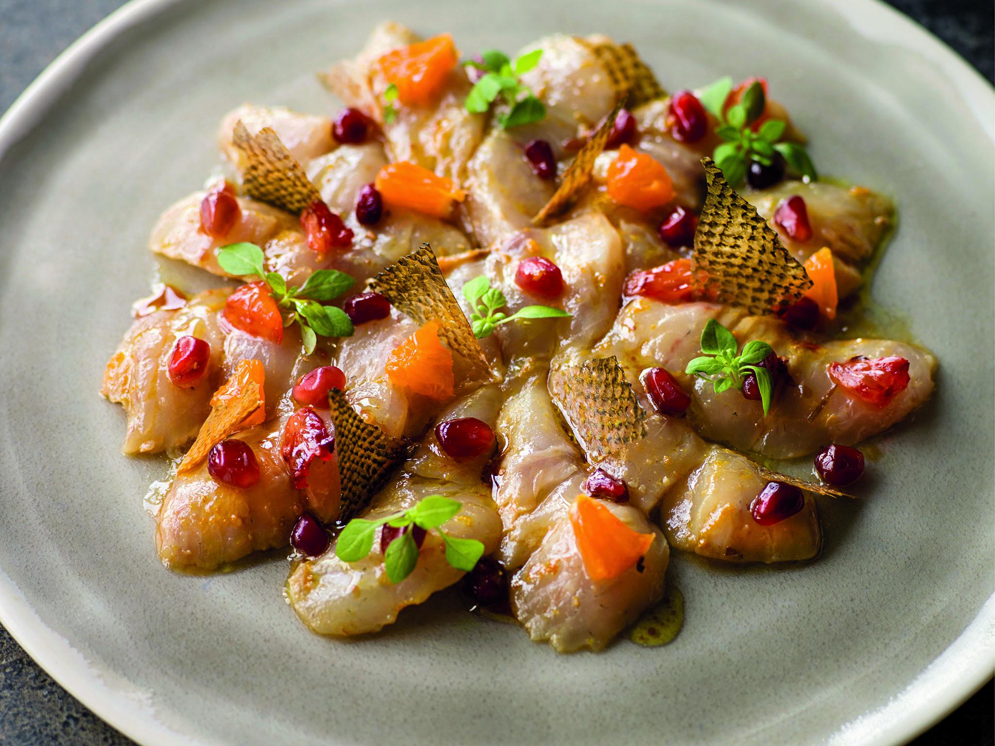 Put it to the test: seabass ceviche recipe below