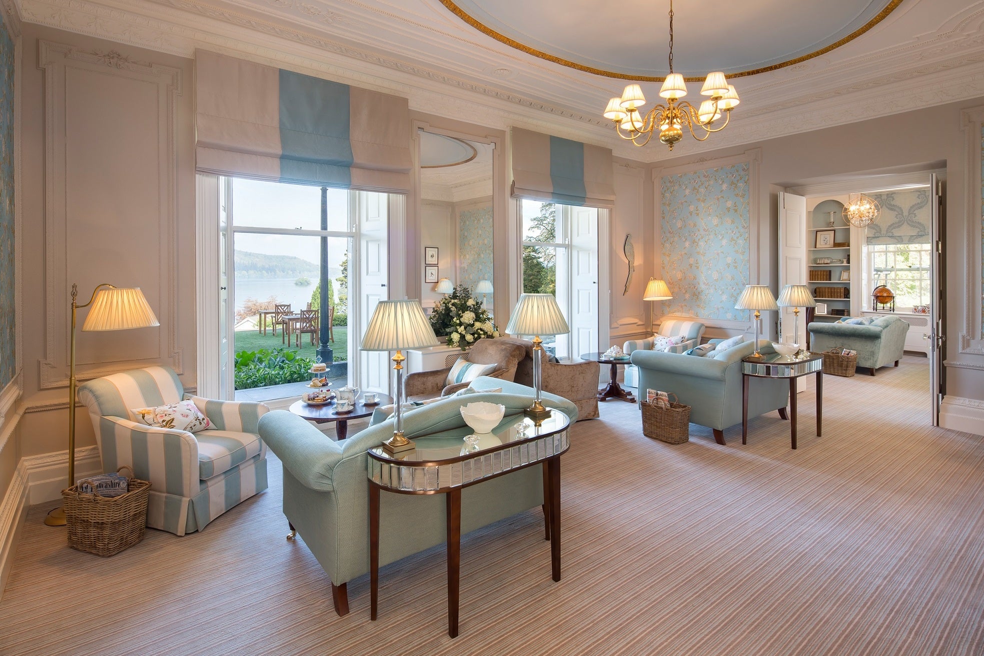 The Belsfield combines sumptuous decors with views of Lake Windermere