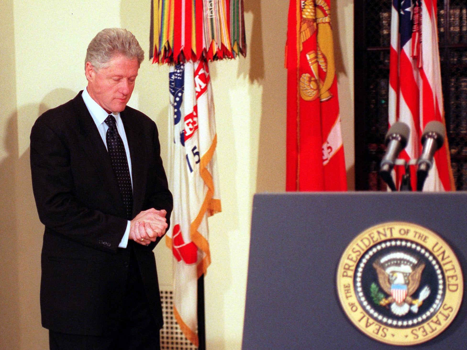 Bill Clinton was impeached during his second term, and then swiftly acquitted
