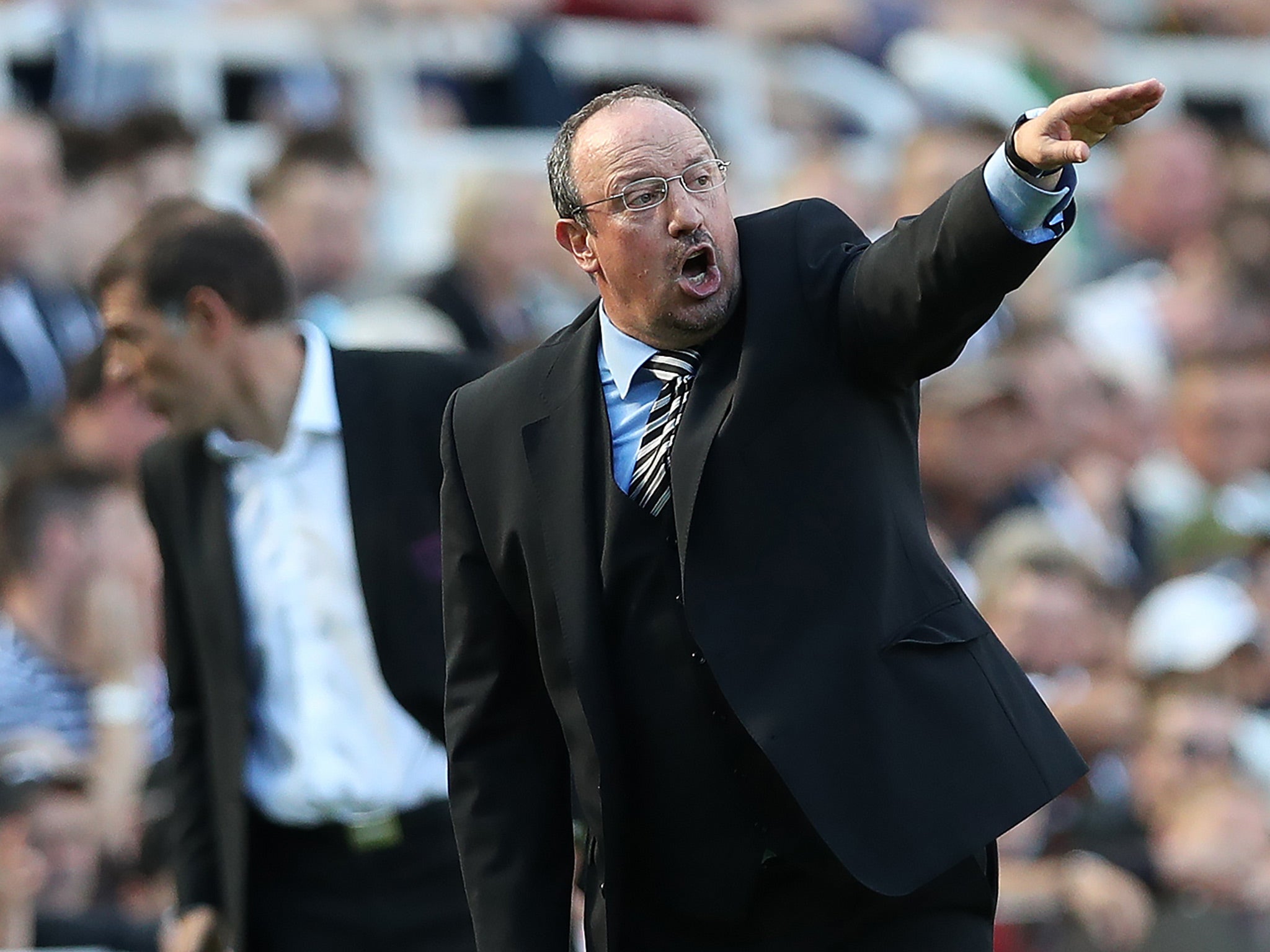 Rafael Benitez has cut an increasingly demoralised figure at the training ground this summer