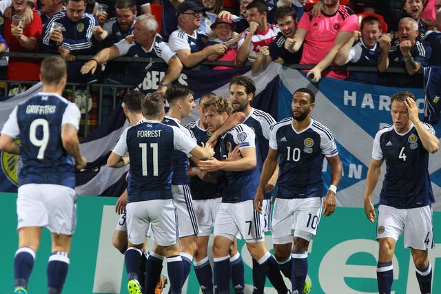 Scotland have kept their Russia 2018 hopes alive