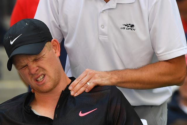 Edmund left the court in tears