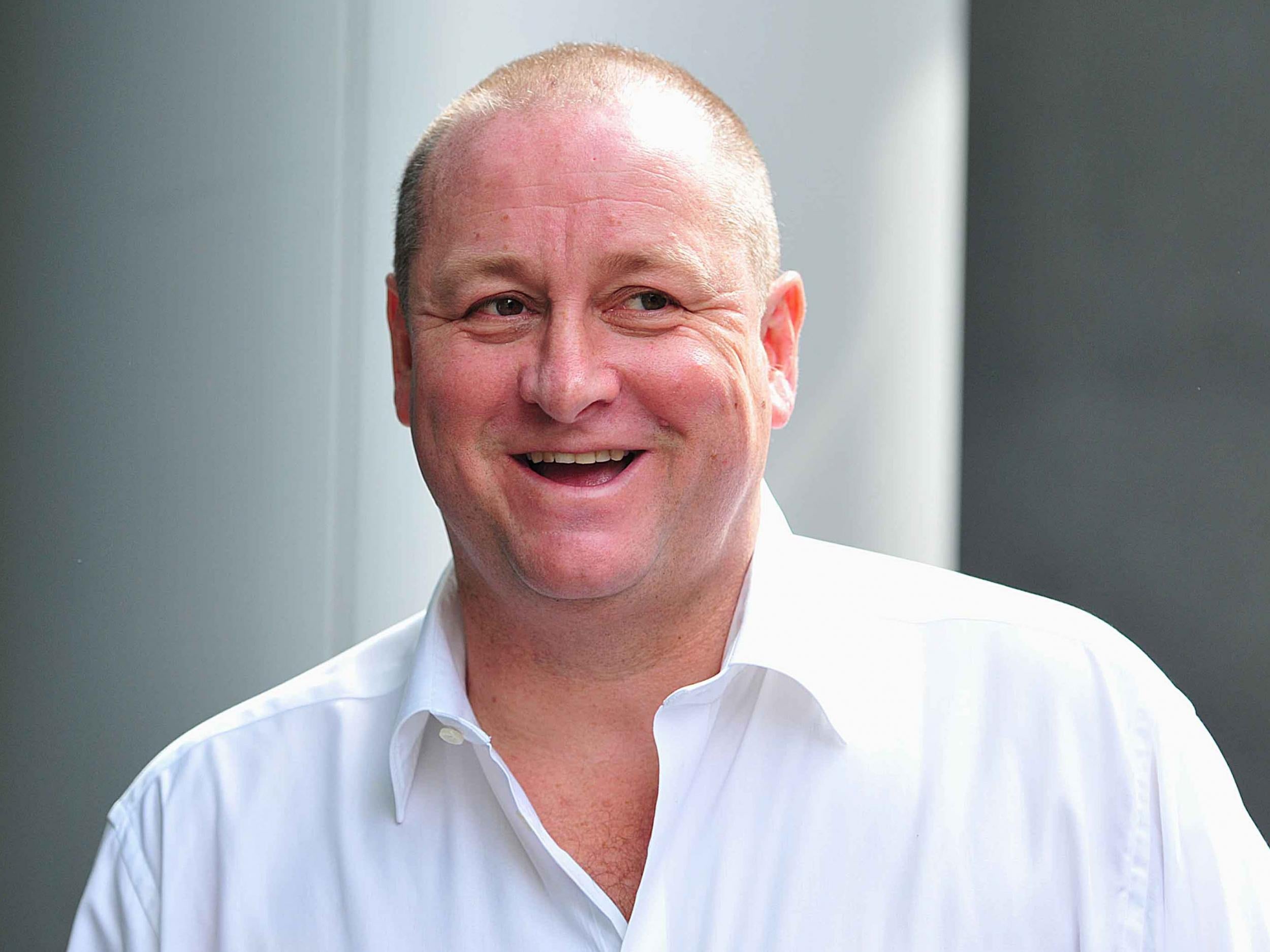 Mike Ashley, owner of Sport Direct which is keen on feedback from staff