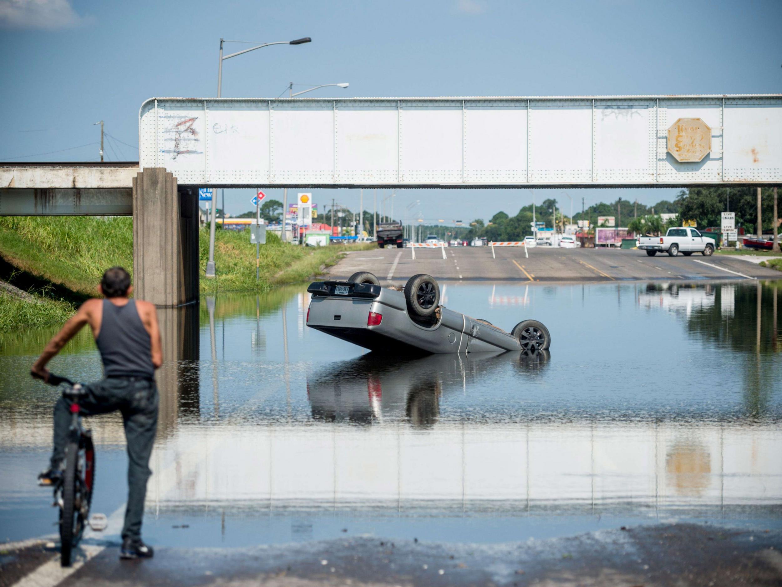 A minority of evangelical faith leaders accused the LGBT community of provoking the extreme weather pattern