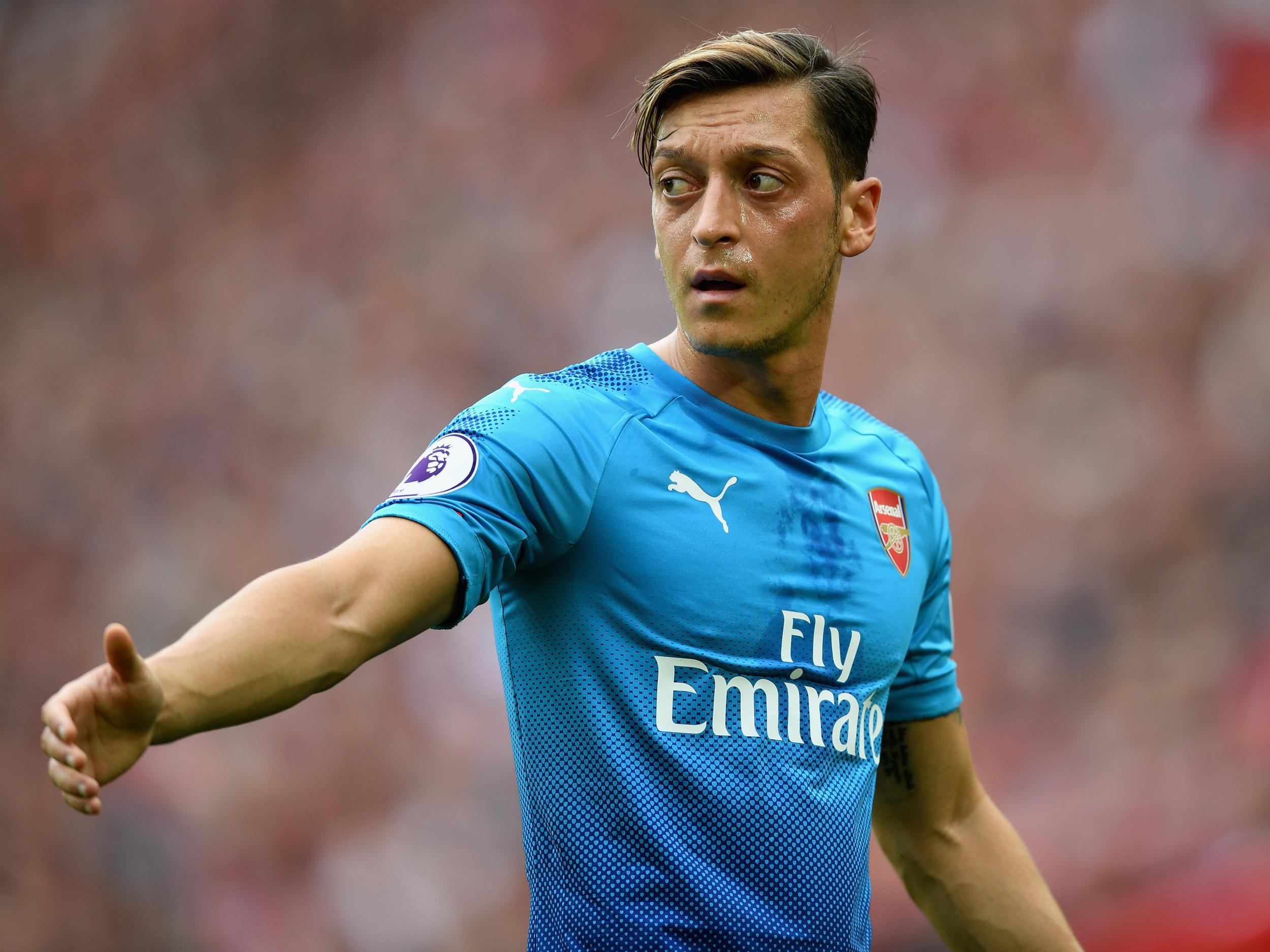 &#13;
Ozil has refused to sign a new contract at Arsenal &#13;