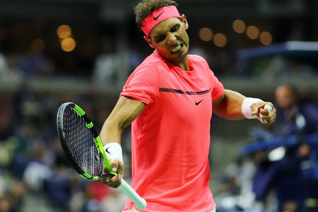 Nadal fought back to win his third round clash