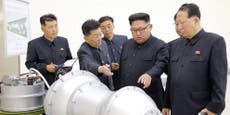 North Korea releases pictures showing smiling Kim with 'H-bomb'