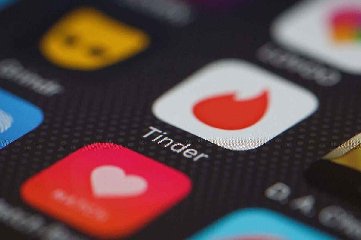 On tinder? you can pick race 