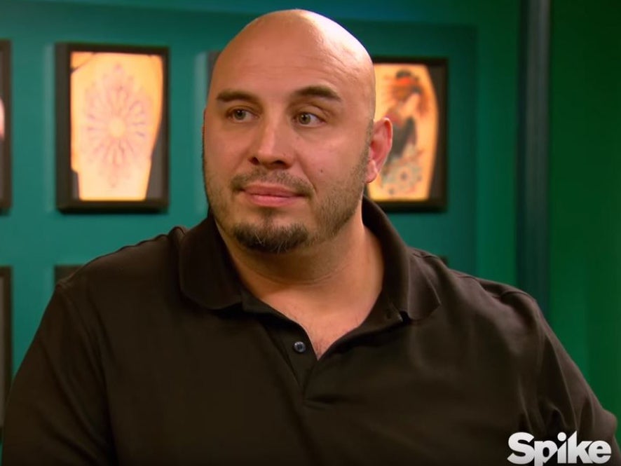 Chris Blinston starred in season six of Spike TV's Ink Master. (YouTube Spike )