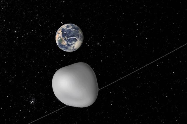 Asteroid Florence is 2.7 miles wide and has two moons