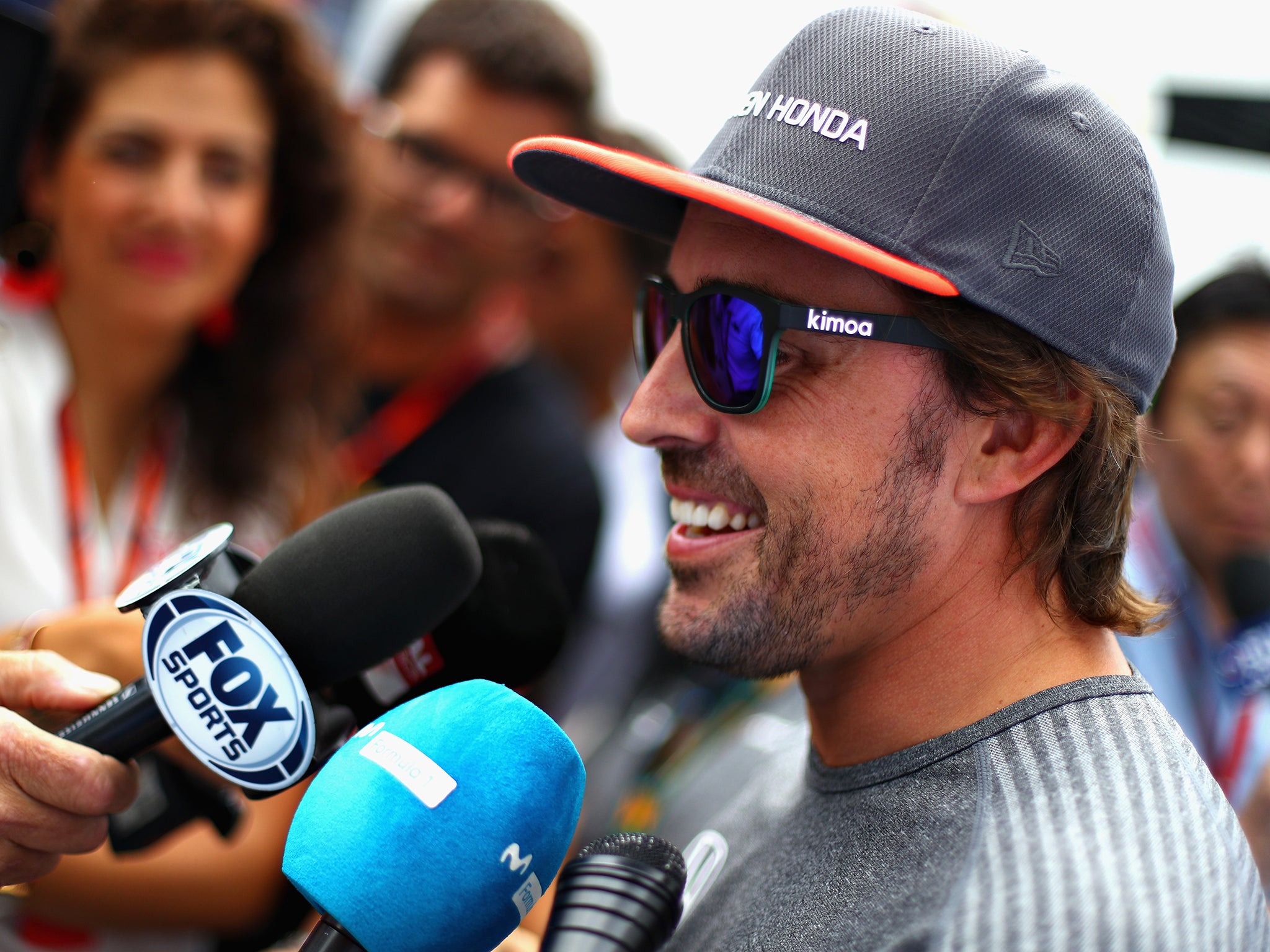 Fernando Alonso accused the FIA of 'drinking Heineken' after growing angry with their Italian Grand Prix decisions