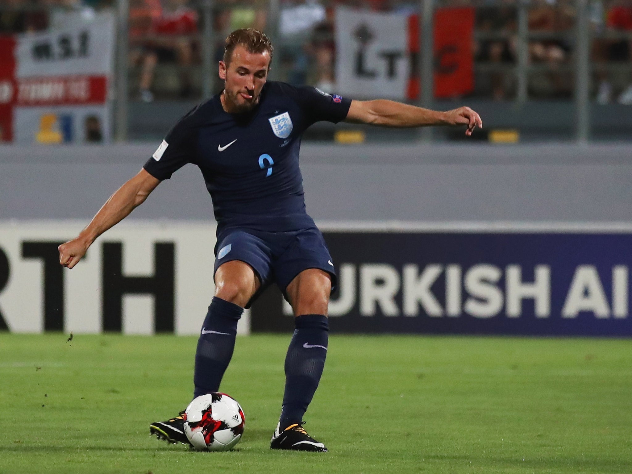 Kane struck twice against Malta on Friday