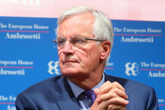 Michel Barnier has called on the UK to up its financial offer if it wants to the talks to succeed