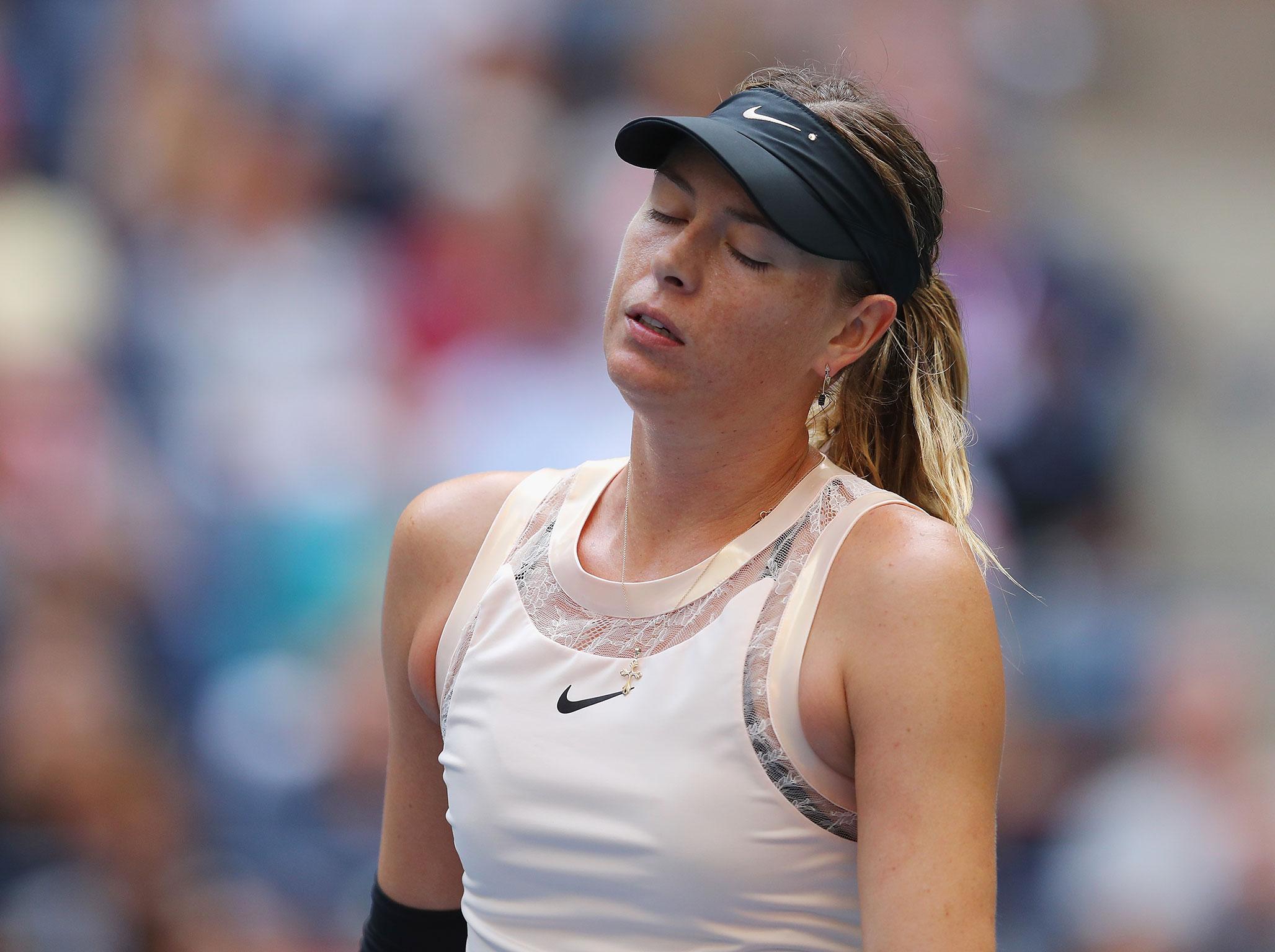 &#13;
Sharapova failed to make it into the quarter-finals &#13;