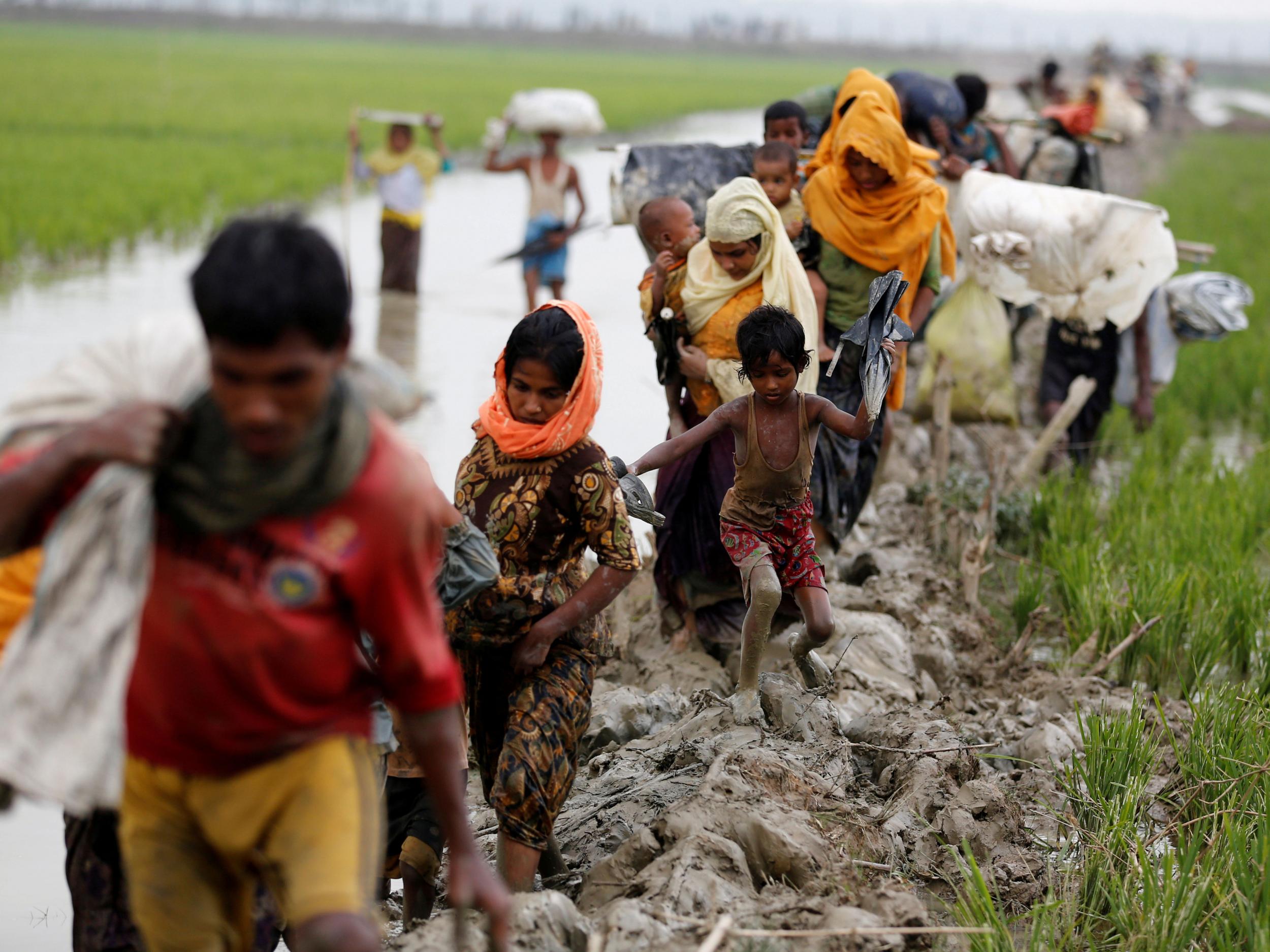 Almost 400 Rohingya Muslims are confirmed to have died in the recent unrest, with the Burmese military accused of committing crimes against humanity by campaigners