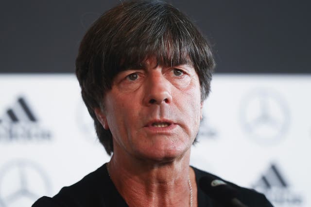 Joachim Low criticised fans who sang Nazi-era chants during Germany's match with Czech Republic