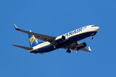 All the Ryanair flights that have been cancelled so far