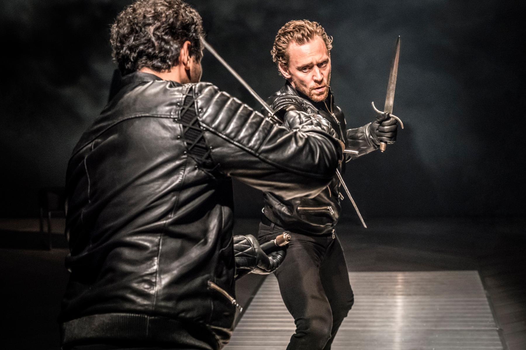 Tom Hiddleston as Shakepeare's Hamlet.