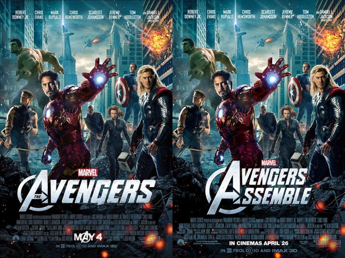 "The Avengers" or "Avengers Assemble"?