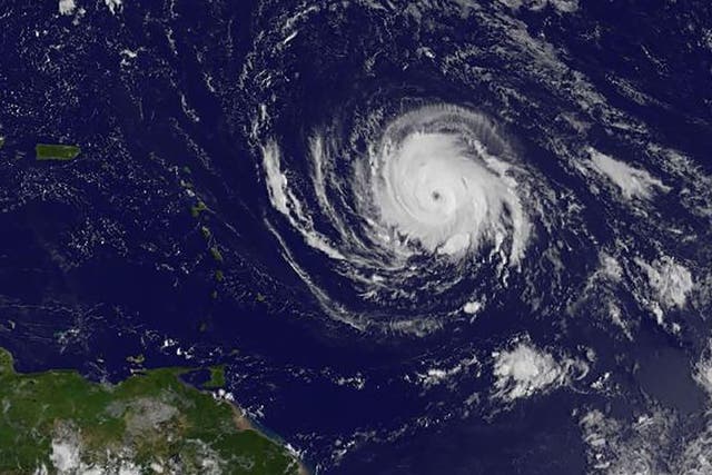 A hurricane watch is in place in several of the Caribbean islands as well as in Florida