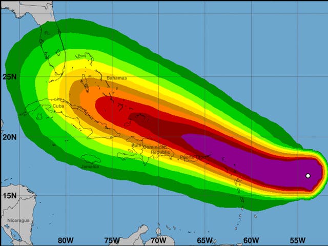Antigua, Anguilla and the Virgin Islands are likely to be badly affected