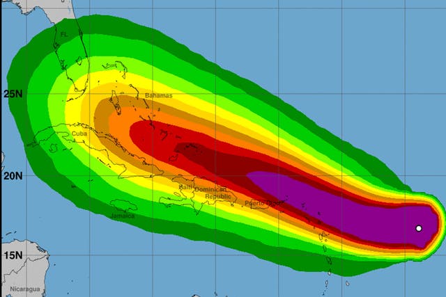 Antigua, Anguilla and the Virgin Islands are likely to be badly affected