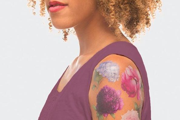 Each Tattly tattoo is matched with a complimentary scent