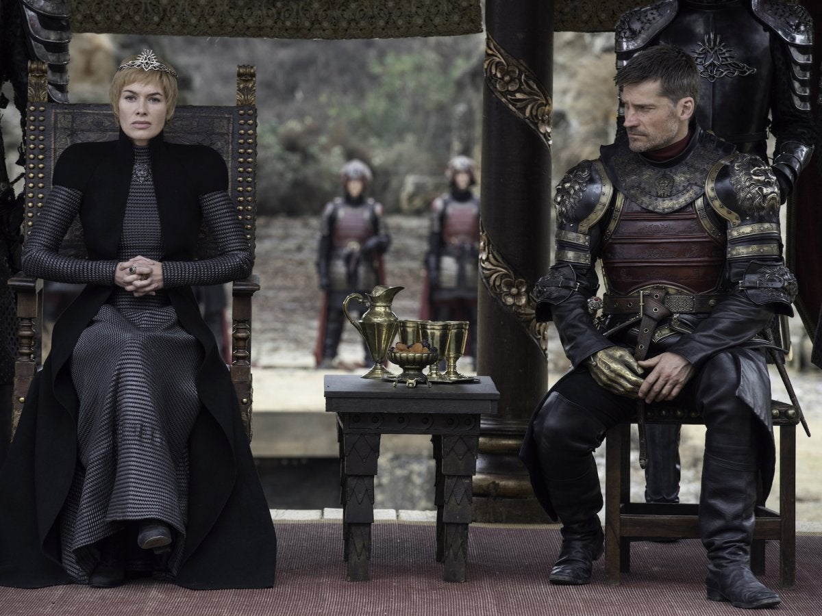 Cersei and Jaime Lannister.