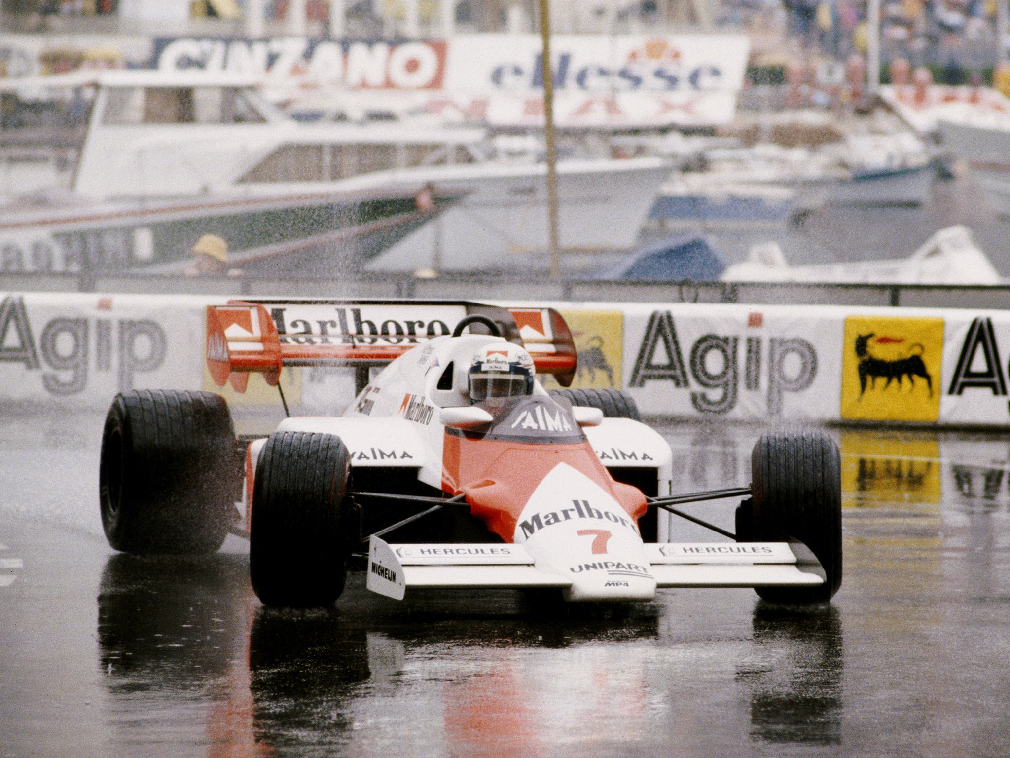 Porsche powered McLaren and Alain Prost to the title in 1985 and 1986