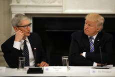 Apple’s Tim Cook slams Trump and says he is ‘deeply dismayed’