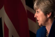 EU Brexit vote to overshadow Theresa May's Tory conference speech