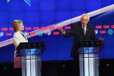 Clinton attacks Bernie Sanders for causing damage to her campaign