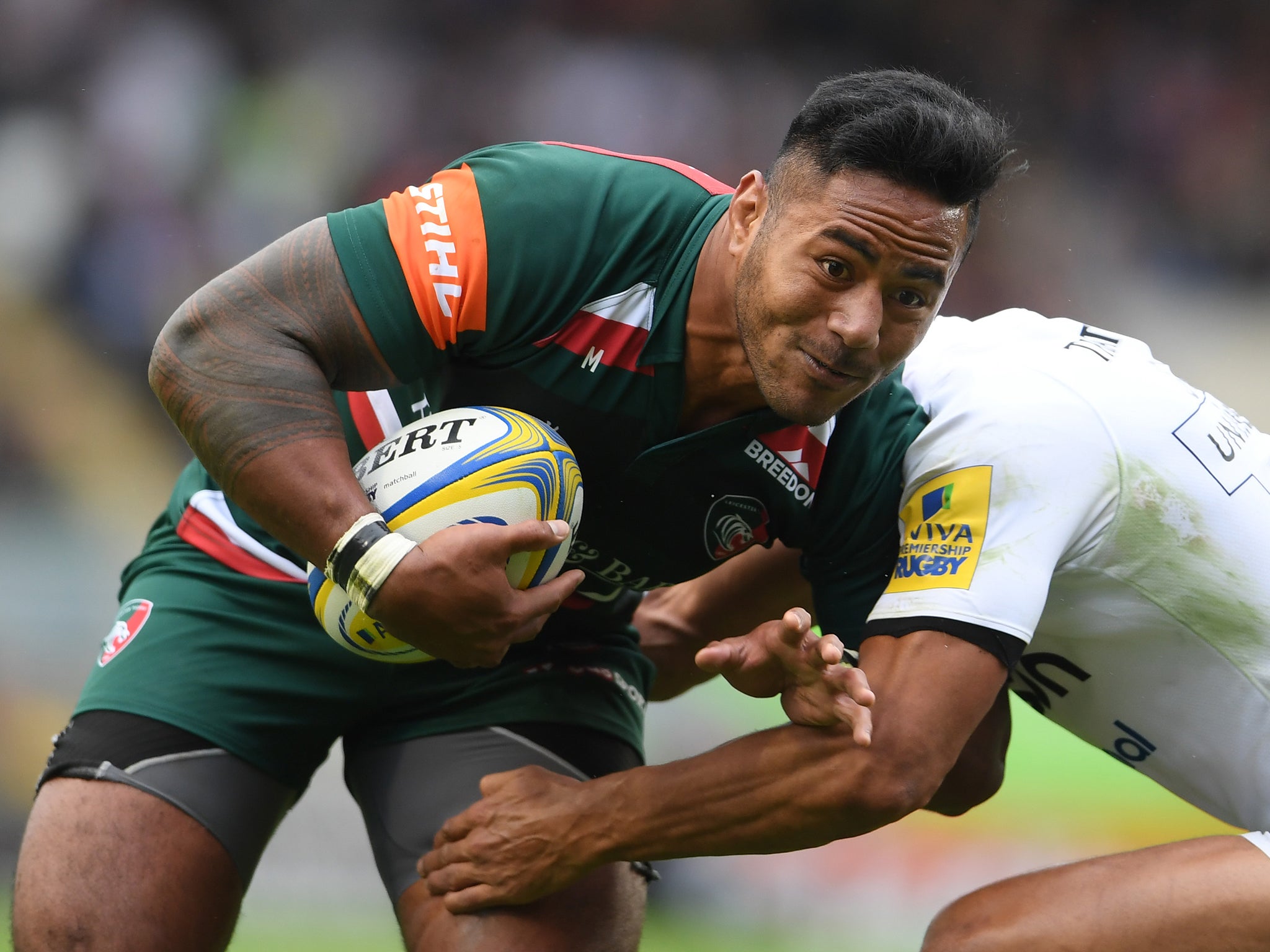 Tuilagi played his first match in eight months last weekend for Leicester Tigers