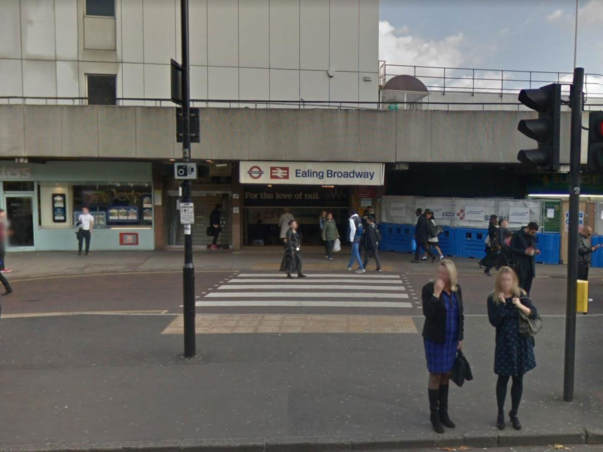 The woman was allegedly kidnapped near Ealing Broadway Tube station in London