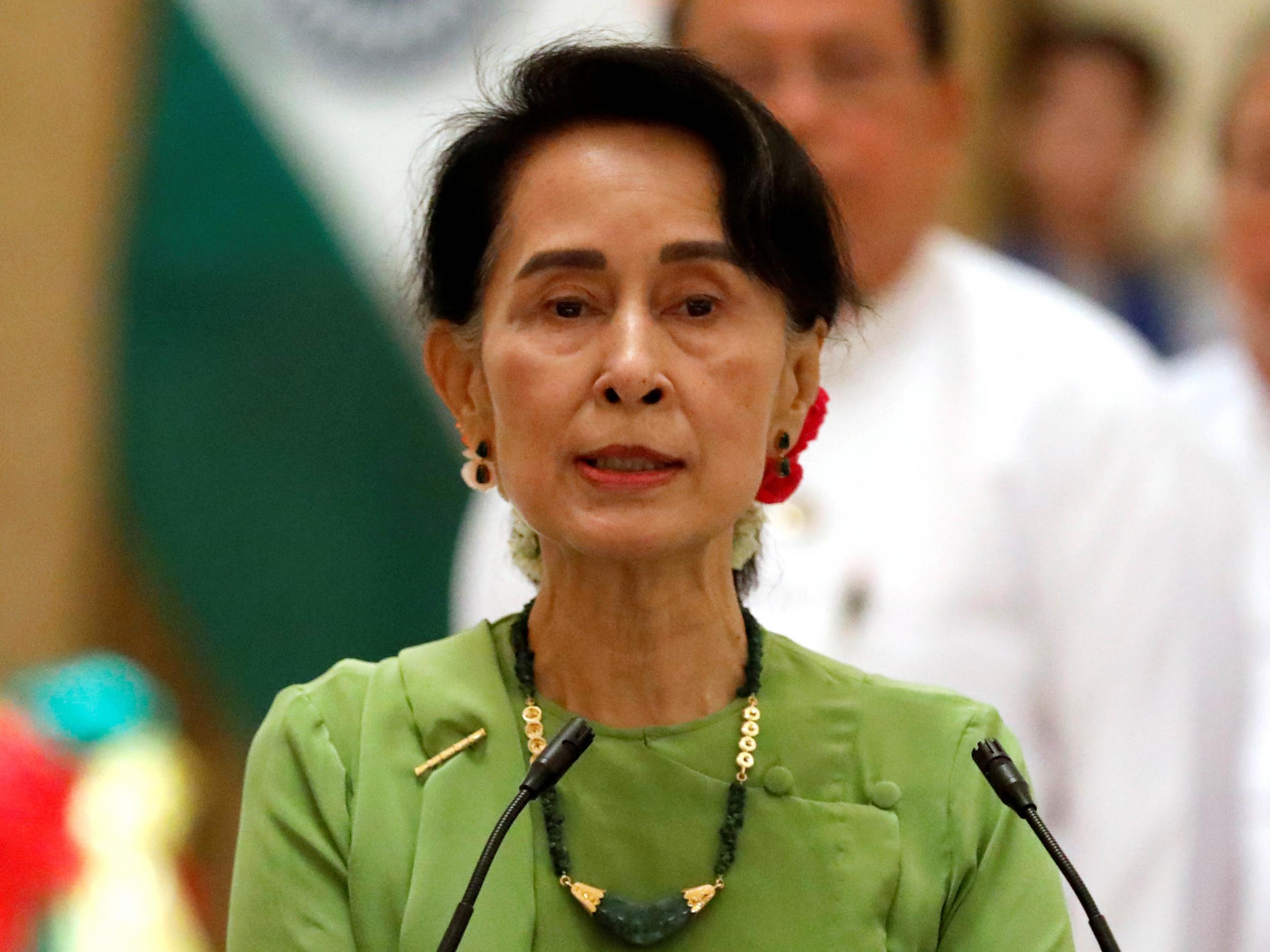 Ms Suu Kyi was criticised last year for reportedly making an Islamophobic comment against a BBC journalist
