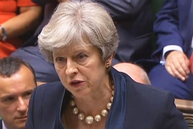 Theresa May said the Transport Secretary, Chris Grayling, would look into the issue