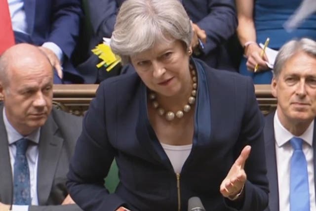Theresa May said the number of people on zero hours contracts is 'very small'