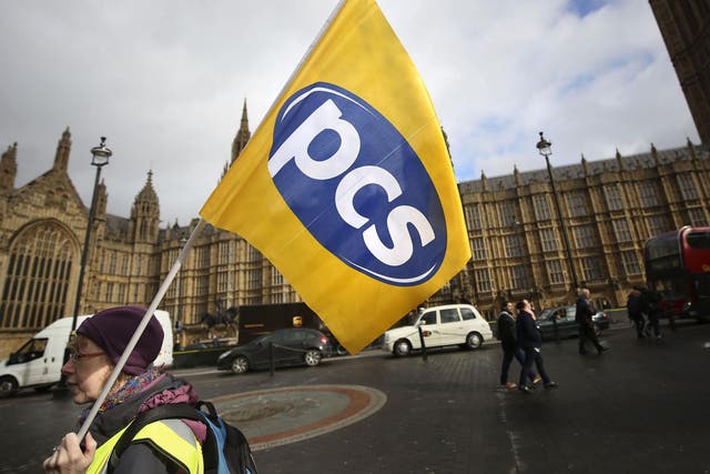 <p>The PCS voted overwhelmingly for strike action </p>