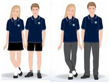 New gender-neutral uniform (Priory School )