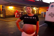 Pregnant woman thrown out of restaurant for wearing crop top