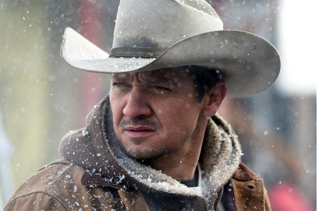 Renner as Cory Lambert, a US Fish and Wildlife officer. ‘It’s a beautiful, small, insular film’, he says of Taylor Sheridan’s thriller