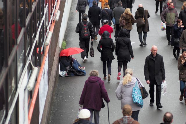 We can see the effects of austerity when walking down the street