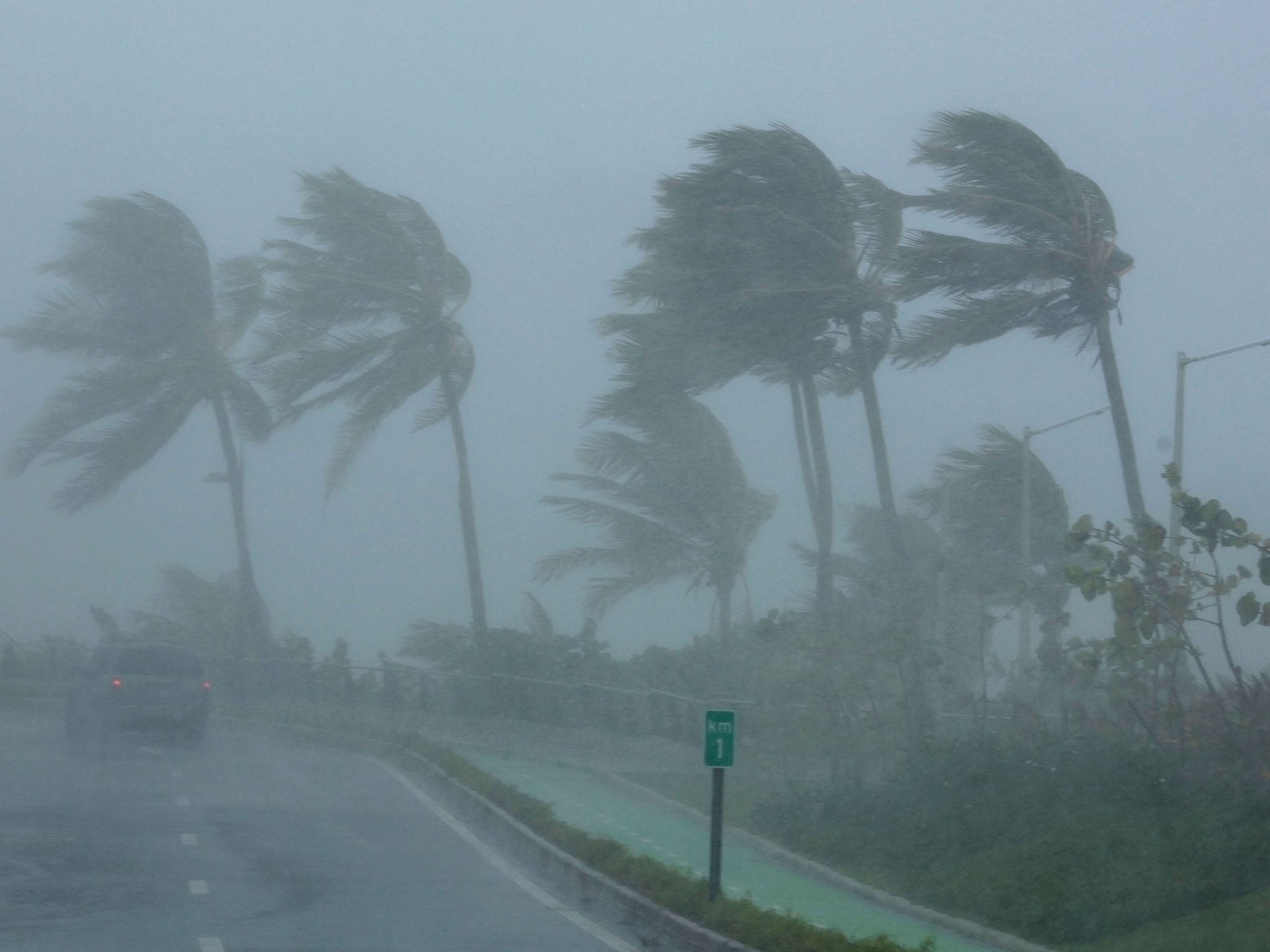 Images such as these have shown Hurricane Irma arriving in the US and the Caribbean